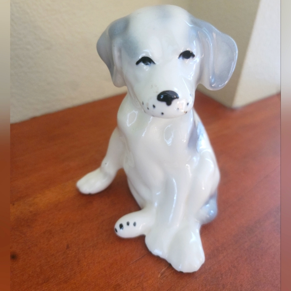 Vintage Robert Simmons 'Mugsy' ceramic dog from 1946
